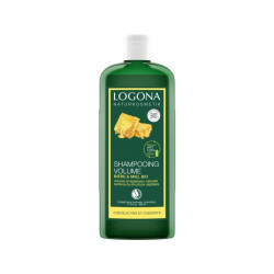 LOGONA Shampoing Volume Bière & Miel Bio 250ml