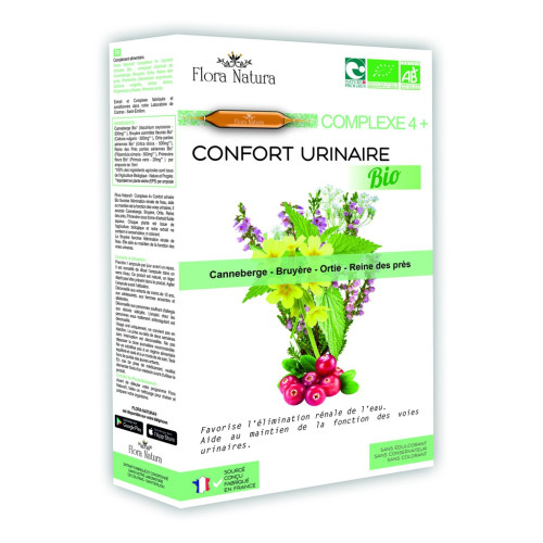 SCIENTIA NATURA Complexe 4+ Confort Urinaire BIO - 20 ampoules