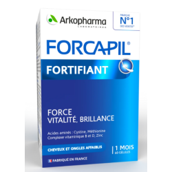 FORCAPIL FORTIFIANT Cheveux Et Ongles Affaiblis - 60 Gélules