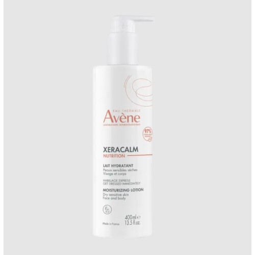 AVÈNE XERACALM NUTRITION Lait Nettoyant Peaux Sensibles - 400ml