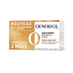 OENOBIOL SUN EXPERT Préparateur Solaire Anti âge - Lot de 2x30