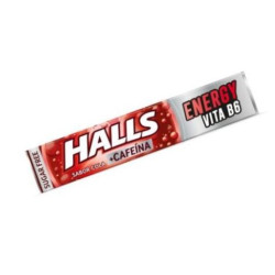 HALLS ENERGY VITA B6 Bonbon Coca et Caféine Sans Sucre - 32g