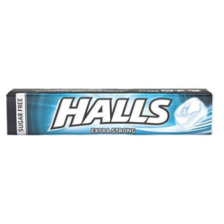 HALLS EXTRA FORT Bonbon Sans Sucre - 32g