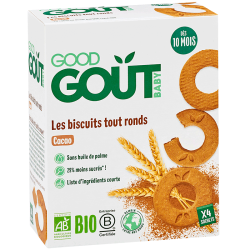 copy of GOOD GOUT LES BISCUITS TOUT RONDS VANILLE - 80 g