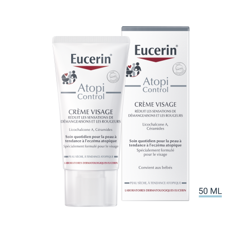 EUCERIN ATOPICONTROL Crème Visage Calmante - 50ml