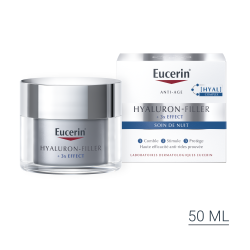 EUCERIN HYALURON-FILLER + 3x EFFECT Soin de Nuit - 50ml