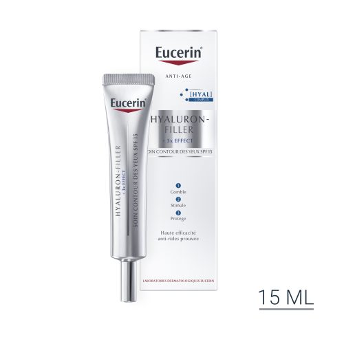 EUCERIN HYALURON-FILLER + 3x EFFECT Contour des Yeux SPF15 -