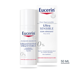 EUCERIN ULTRASENSIBLE Soin Apaisant Peau Sèche - 50ml