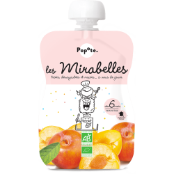 POPOTE GOURDE MIRABELLES -120g