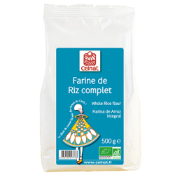 CELNAT Farine de Riz Complet - 500g