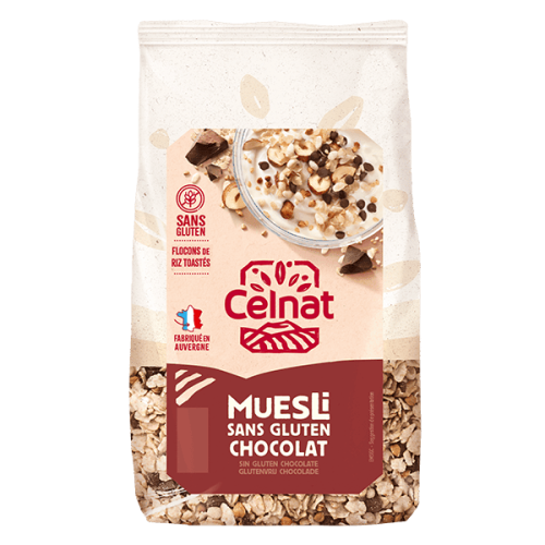 CENLNAT Muesli Sans Gluten Chocolat - 375