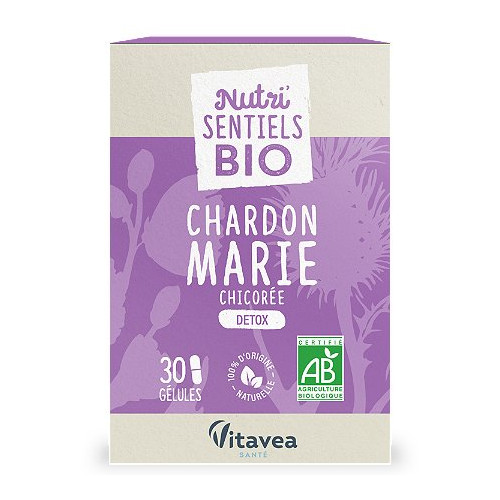 NUTRI'SENTIELS BIO CHARDON MARIE - 30 Gélules