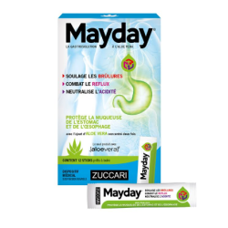 ZUCCARI MAYDAY Gastrolution à L'aloe Vera - 12sticks x 10ml