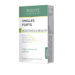 BIOCYTE ONGLES FORTS - 40 Gélules