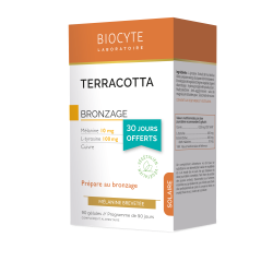 BIOCYTE TERRACOTTA SOLAIRE Bronzage et Protection Cellulaire -