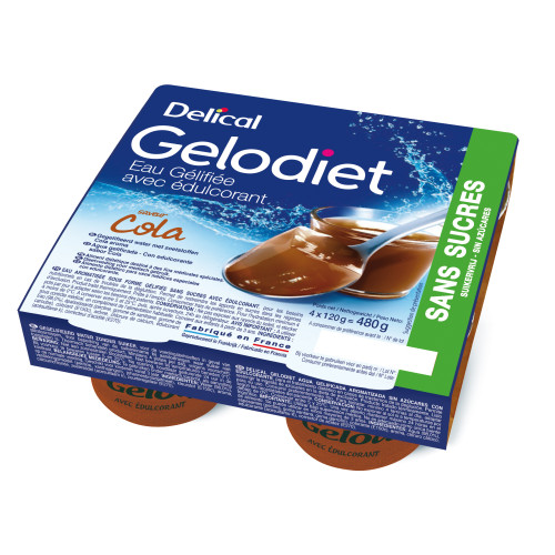 copy of GELODIET EAU GELIFIEE Fruit du Verger - 4 Pots de 120g