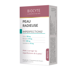 BIOCYTE PEAU RADIEUSE - 60 Gélules