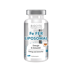 BIOCYTE FE FER LIPOSOMAL - 30 Capsules