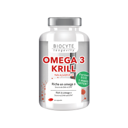 BIOCYTE OMEGA 3 KRILL - 90 Capsules