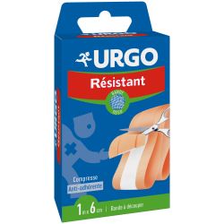 URGO RESISTANT Pansement bande à découper 1m x 6 cm