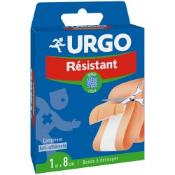 URGO RESISTANT Pansement bande à découper 1m x 8 cm