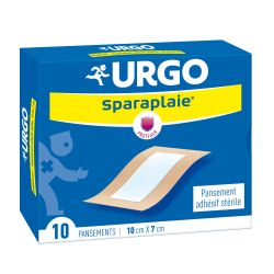 URGO Sparaplaie 10 cm x7 cm - 10 Pansements