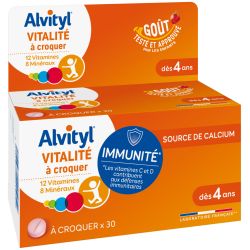 ALVITYL IMMUNITE Vitalité - 30 Comprimés à Croquer