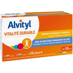 ALVITYL VITALITÉ DURABLE Jour & Nuit - 2x28 Comprimés