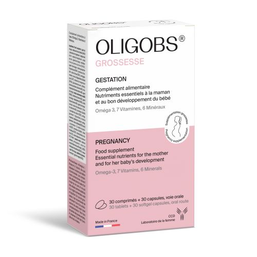 OLIGOBS GROSSESSE - 30 Comprimés + 30 Capsules