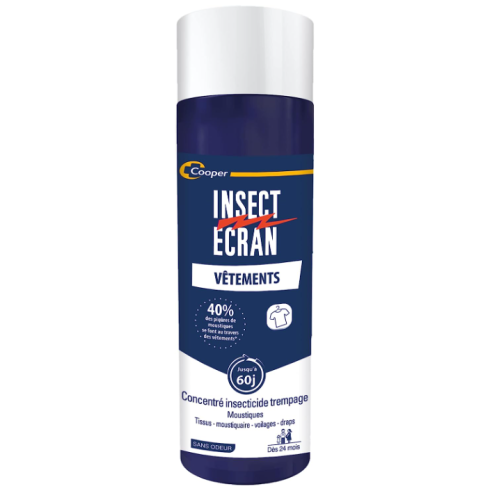 INSECT ECRAN VÊTEMENTS Concentré Insecticide Trempage - 200ml