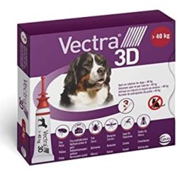 VECTRA 3D Solution Spot-On Chiens ( Plus de 40kg ) - 3 Pipettes