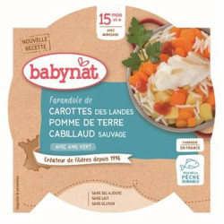 BABYBIO ASS LEGU/CABILLAU SAUV - 260 g