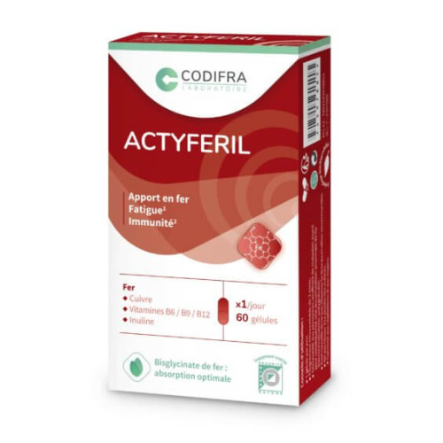 CODIFRA ACTYFERIL - 60 Gélules