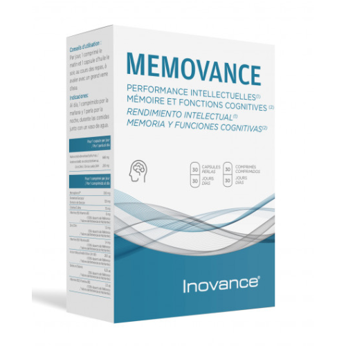 INOVANCE MEMOVANCE - 30 Comprimés + 30 Capsules