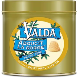 VALDA Gomme Miel Citron - 140g