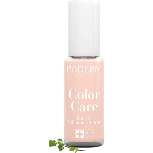 PODERM VERNIS A ONGLES Color Care Rose Poudré - 8ml