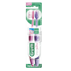 GUM BROSSE A DENTS 510 SENSITIVE PRO Ultra Soft - Lot de 2