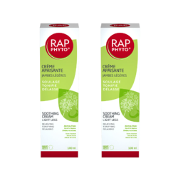 RAP PHYTO CRÈME APAISANTE Jambes Légères - Lot de 2x100ml