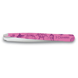 3 CLAVELES PINCE A EPILER Crabe Modèle Nautic 9,5cm - Référence