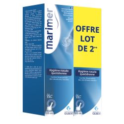 GILBERT MARIMER HYGIÈNE NASALE QUOTIDIENNE - Lot de 2x100ml