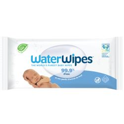 GILBERT WATERWIPES Lingettes à l'Eau Bébé - 60 Lingettes