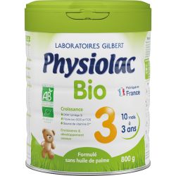 PHYSIOLAC BIO 3 Lait en Poudre de Croissance 800g