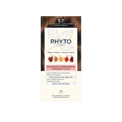 PHYTOCOLOR Kit Coloration 5.7 - Châtain Clair Marron