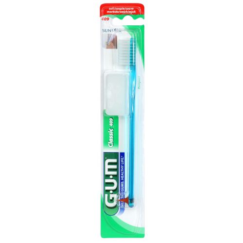 GUM BROSSE A DENTS 409 CLASSIC Compact Soft Souple