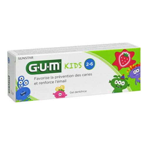 GUM DENTIFRICE KIDS Enfant +3 Ans Fraise - 50ml