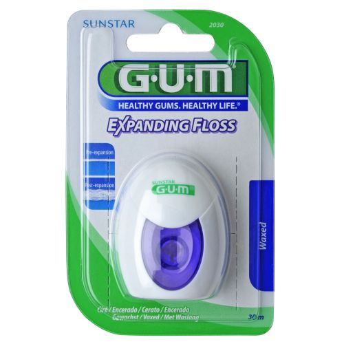 GUM FIL DENTAIRE 2030 EXPANDING FLOSS 30m