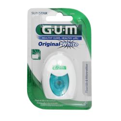 GUM FIL DENTAIRE ORIGINAL WHITE Waxed Ciré 30m