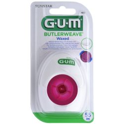 GUM FIL DENTAIRE 1155BUTLERWEAVE Waxed Ciré 55m