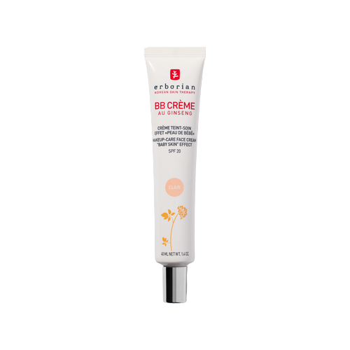 ERBORIAN BB CREME AU GINSENG Teinte Claire - 40ml