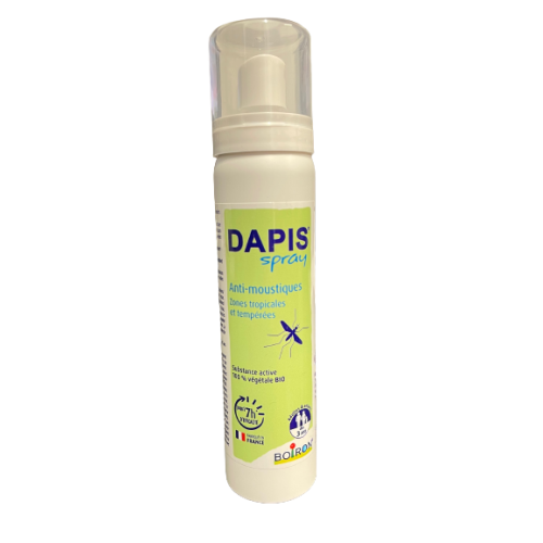 BOIRON DAPIS SPRAY Anti-Moustiques Zones Tropicales et